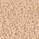 Miyuki rocailles kralen 11/0 - Matted opaque antique beige 11-2022 